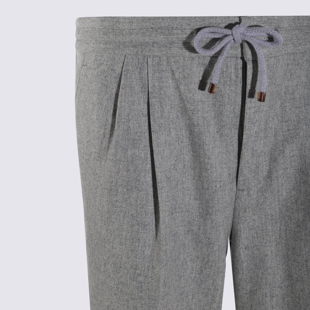 Brunello Cucinelli Trousers - Light grey | 0fac587dbe019834999aa558b09b8072c8c4ddb5