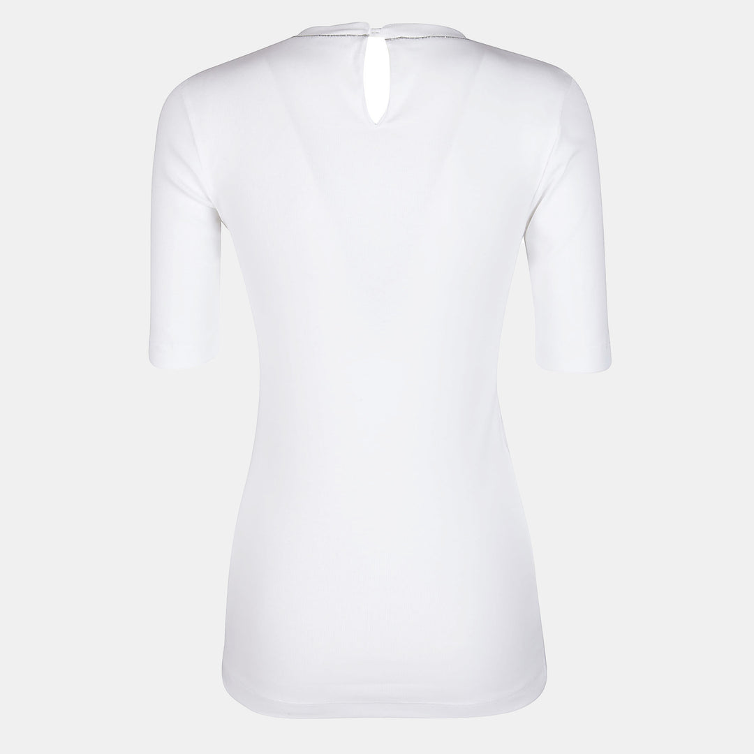 Brunello Cucinelli T-shirts and Polos - Neutri | 13861b46ed93f8aa01a47c60dd16180ceef44682