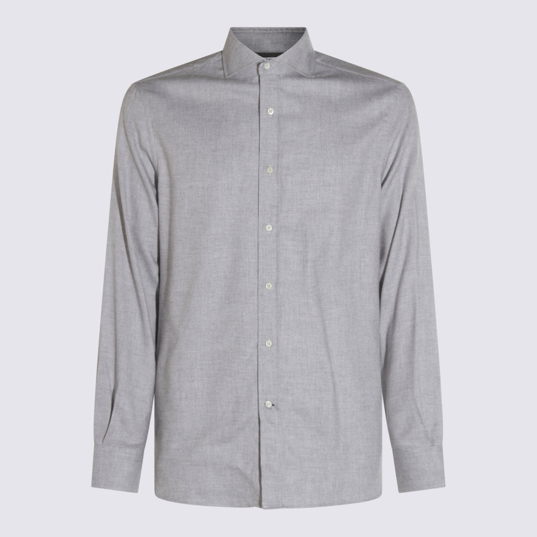 Brunello Cucinelli Shirts - Light grey | 415209af94a2efc8d55395dcd8c053cc3b58cba7