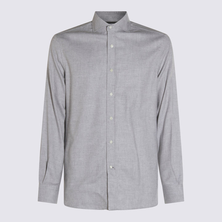 Brunello Cucinelli Shirts - Light grey | 415209af94a2efc8d55395dcd8c053cc3b58cba7