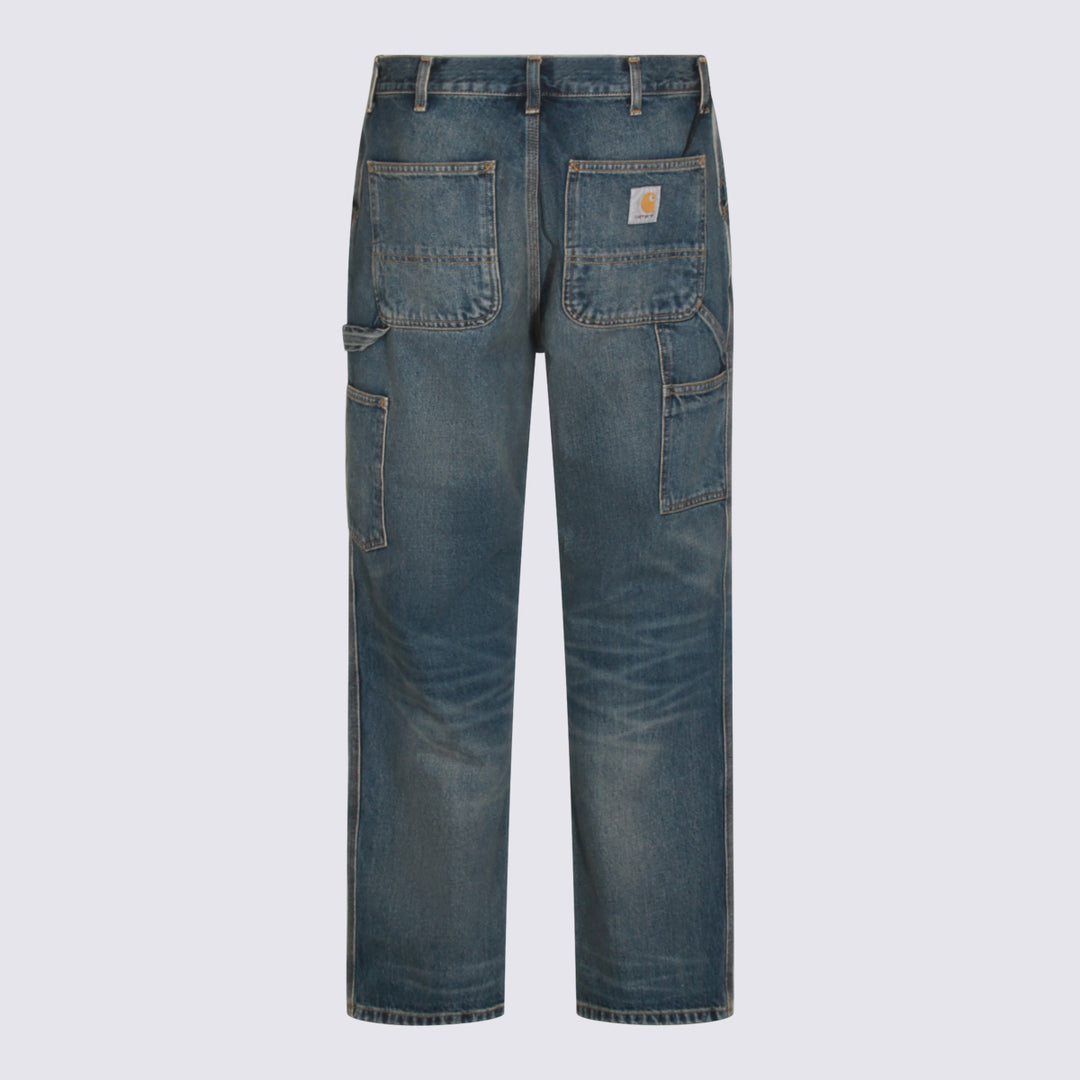 Carhartt Wip Jeans - BLUE WORN | 7910949e4437dcb5b232acbebc95574ea082eb10