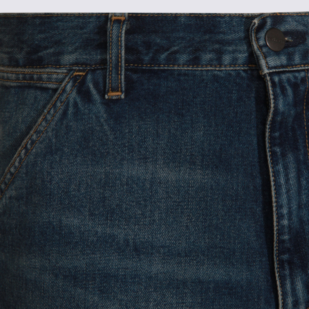 Carhartt Wip Jeans - BLUE WORN | 06314d17d4e22a410bb079f3a5e55f90b96d0c94