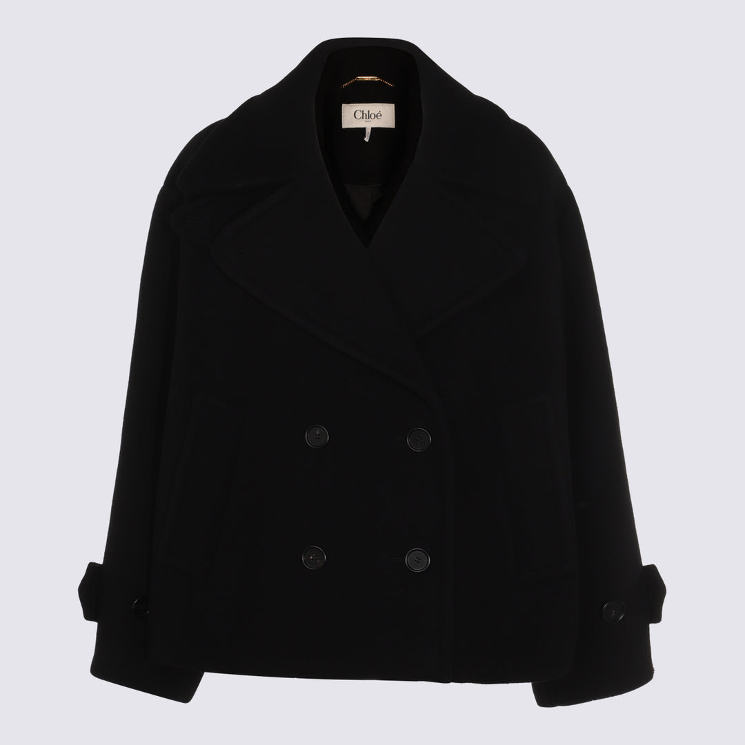 Chloè Coats - Black | 6ea86ce35102061823d9f3a74453498ed2a7d85a