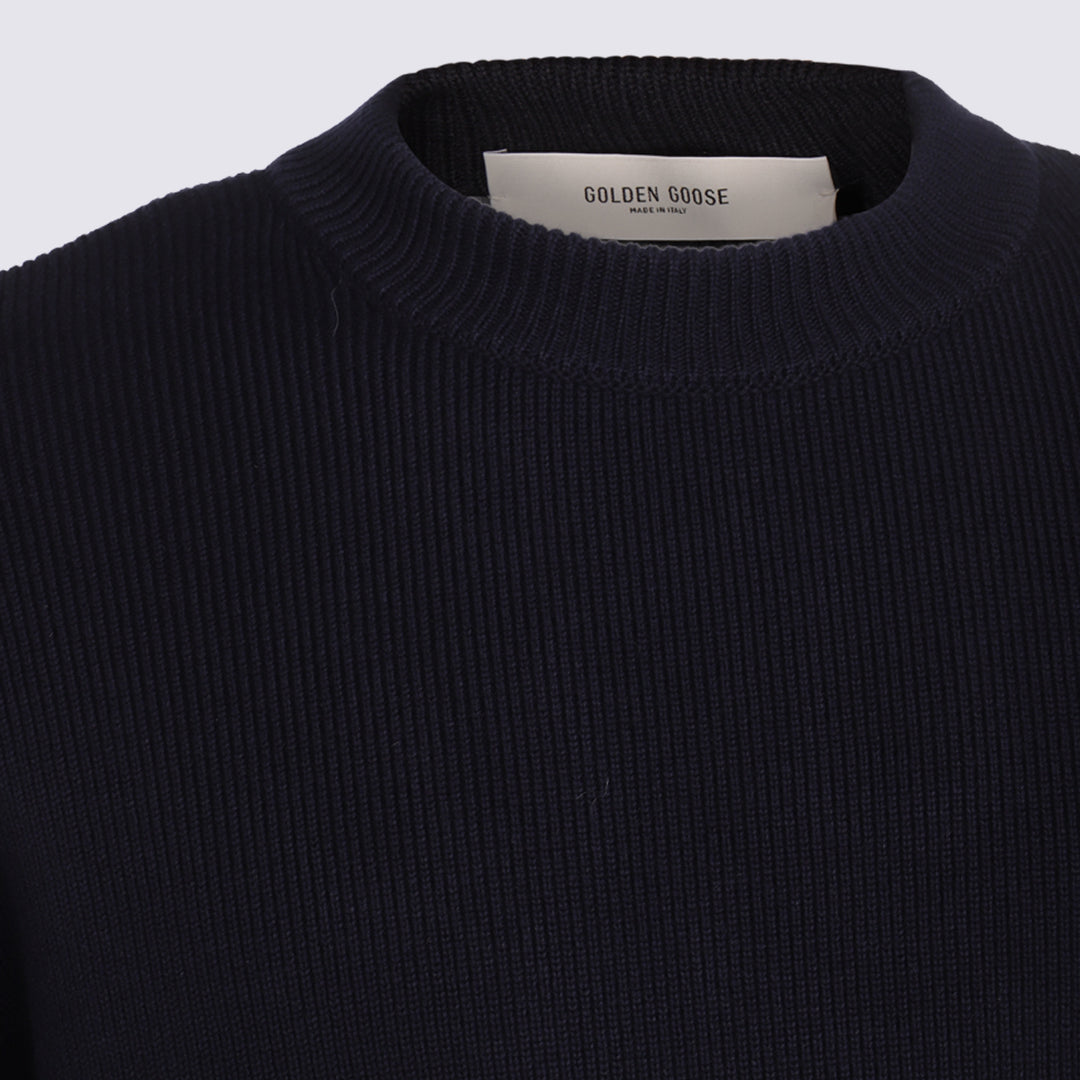 Golden Goose Sweaters - Dark blue | f7a56a3869486a73a1a2523afe6c6ca4aedbd033
