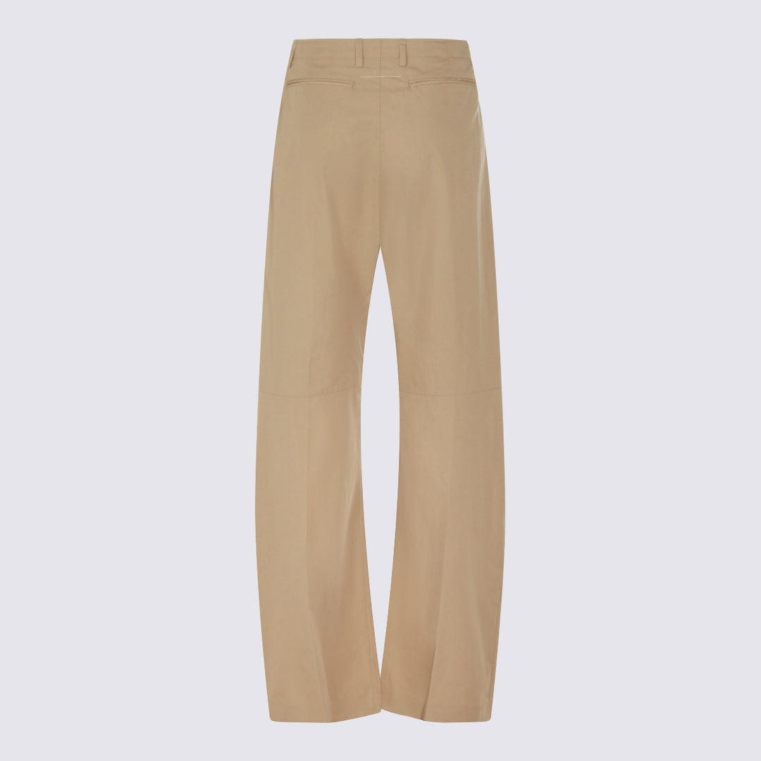 Mm6 Maison Margiela Trousers - Chiari e Naturali | 7a3f197fec81d3d644c9635b33bc966992a18325