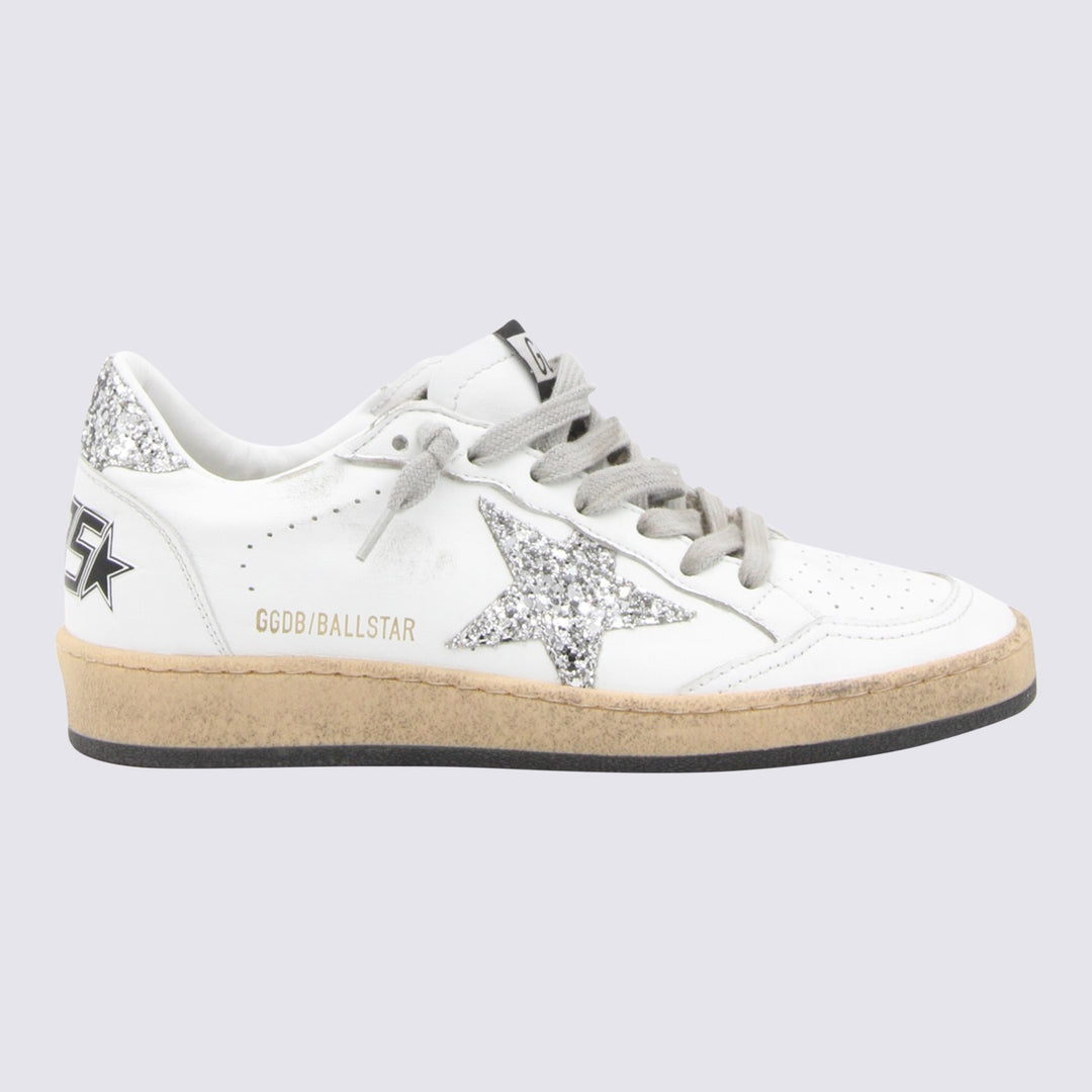 Golden Goose Sneakers - WHITE/SILVER | 066cf6d07da45f988e98779b5acaeac92b2a639d