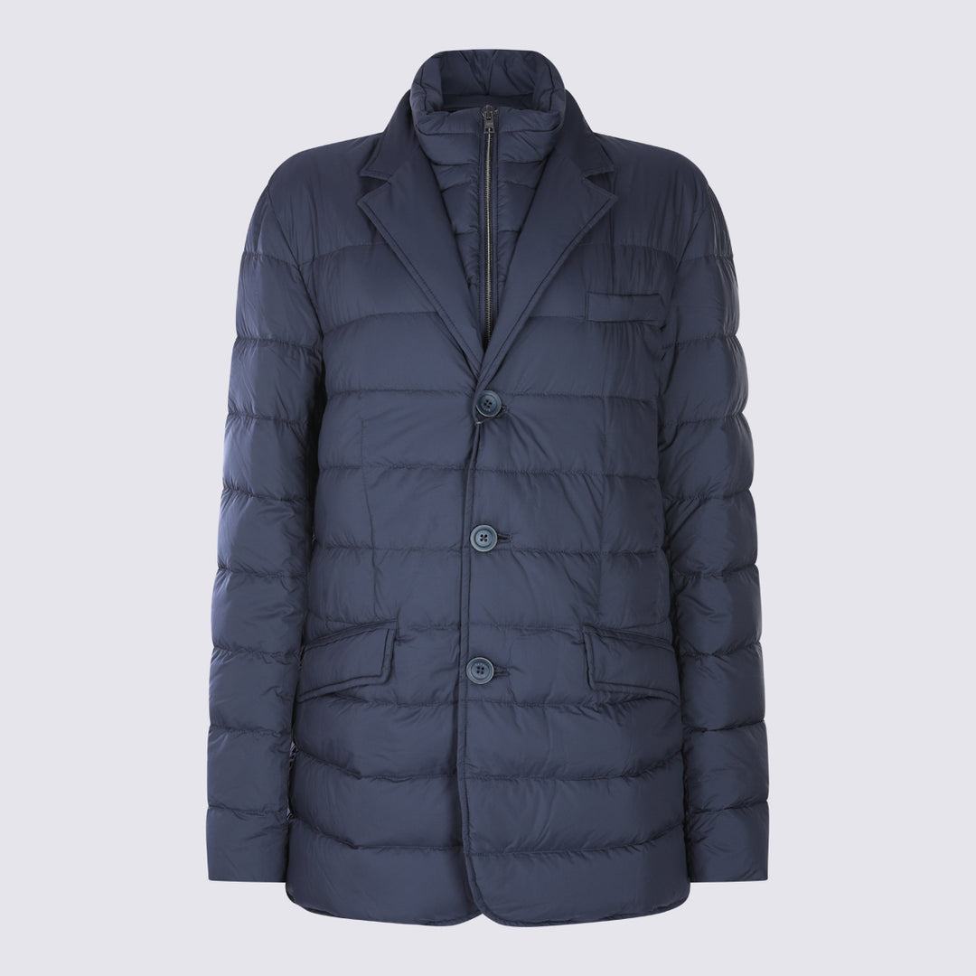 Herno Coats - New Blu | 3a0193bdf034ea134f9df26488b14e41d5252c26