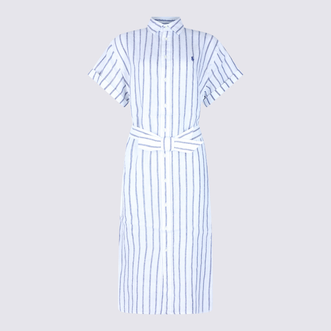 Polo Ralph Lauren Dresses - WHITE/ROYAL | 3ed485c937f52d17672693cbddd8d42ffbacc3c4