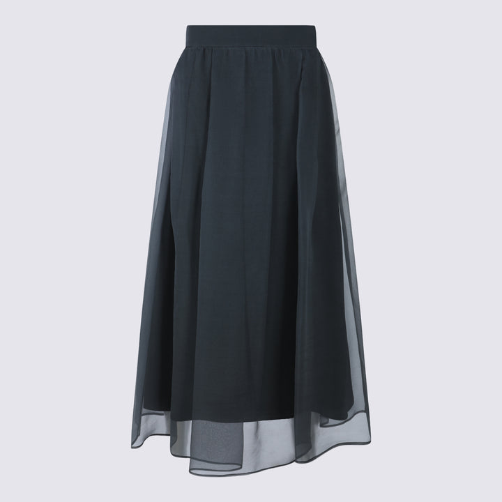 Brunello Cucinelli Skirts - LIGNITE | d35ff575e1d054602d6eedbdb3769f28e9fca0a1