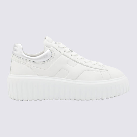Sneakers Bianco/Argento