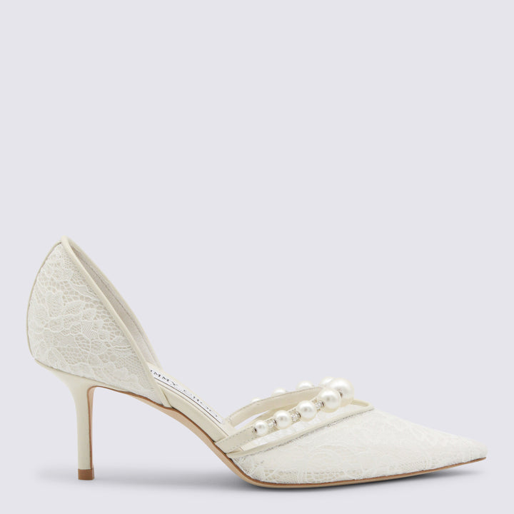 Jimmy Choo With Heel - IVORY/WHITE | 54f5a27a289cc94ddf37a7ae5314a059a6b51468