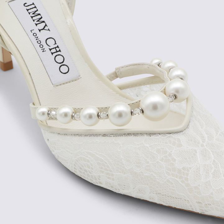 Jimmy Choo With Heel - IVORY/WHITE | 1712fd951a8b3798692cbb85bc7895cf0139b3e5