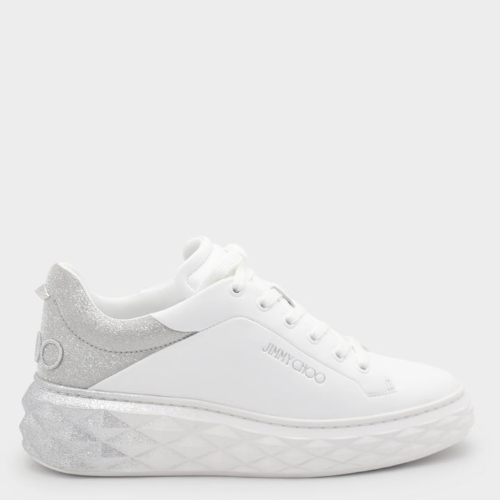 Jimmy Choo Sneakers - WHITE/SILVER | fb664777ea7734f9de7160a5704843a917b4b42e