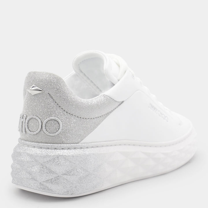 Jimmy Choo Sneakers - WHITE/SILVER | 01d410fe514730fe2fc92f14da04fc67daba3f93