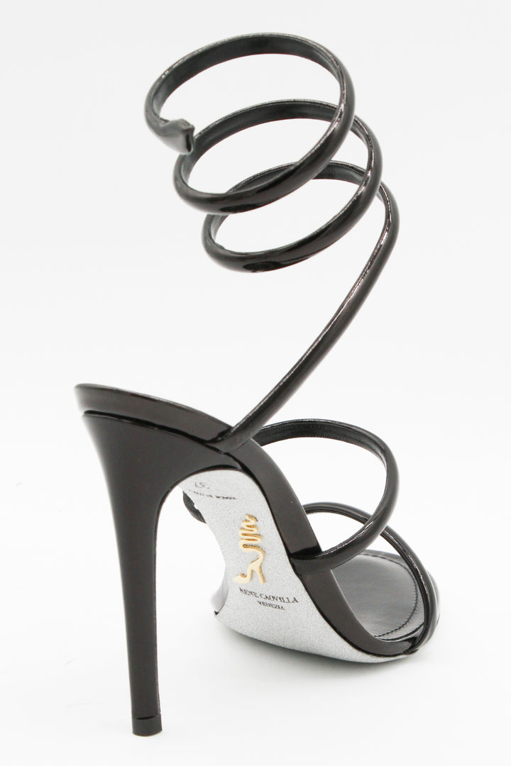 René Caovilla Sandals - Black | 226bd640acba83078fceae3e2d55c3f66ca65bfb