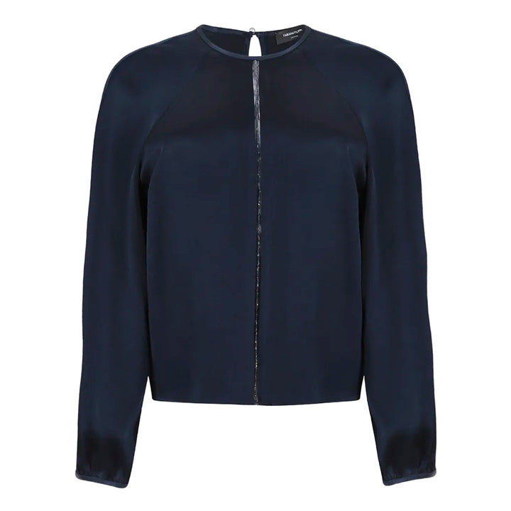 Fabiana Filippi Top - Blu e verdi | a3040278f3ac8c954185067dd3df38dec79cf681