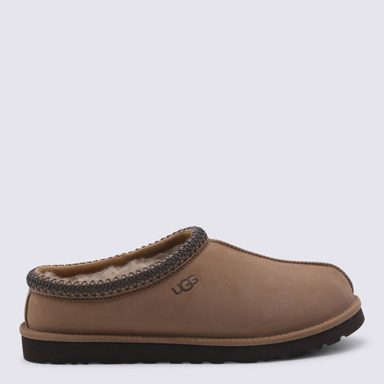 Flat Shoes Dark Chestnut
