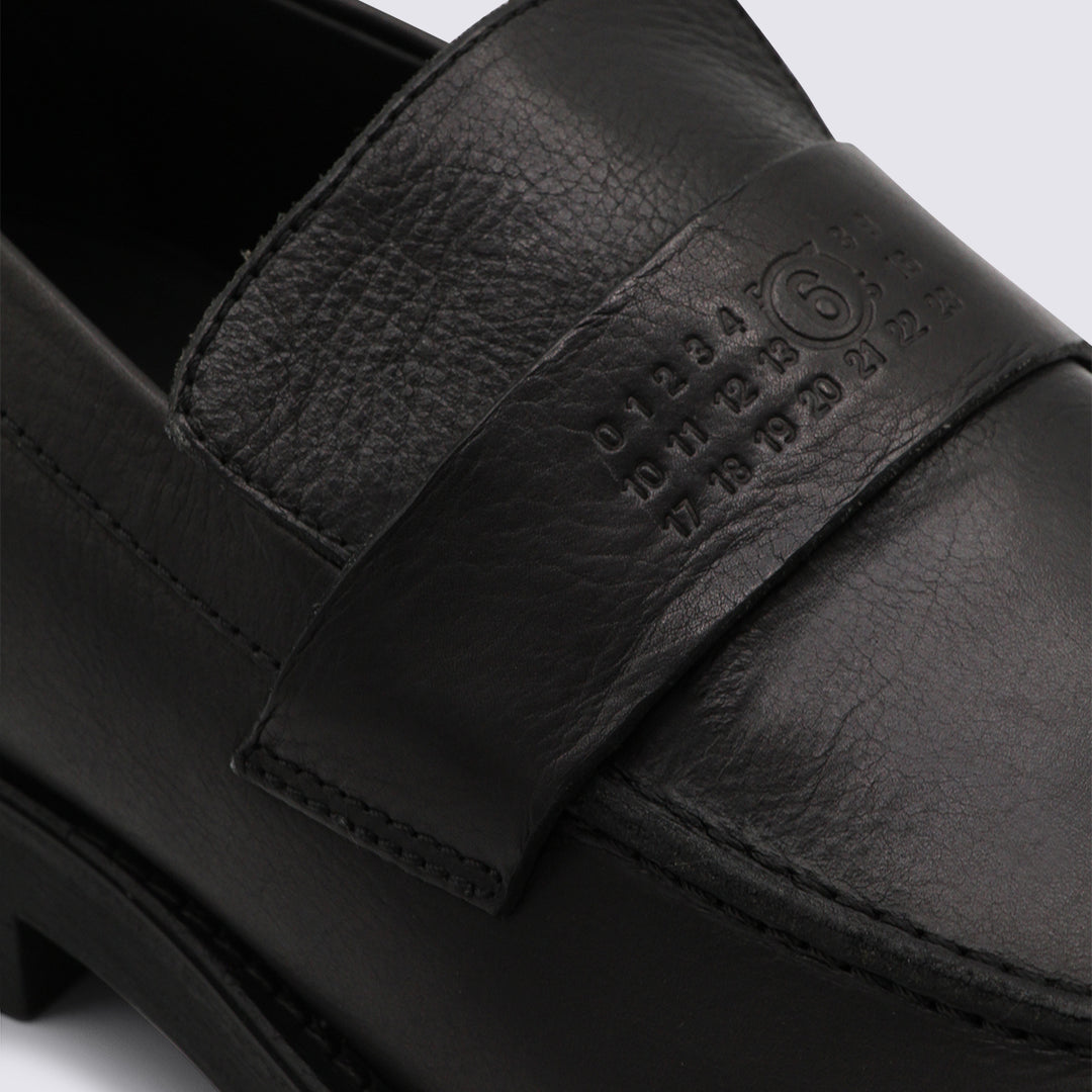 Mm6 Maison Margiela Flat shoes - Black | 814b54a9353e40a07262a0e232403282652d06bc