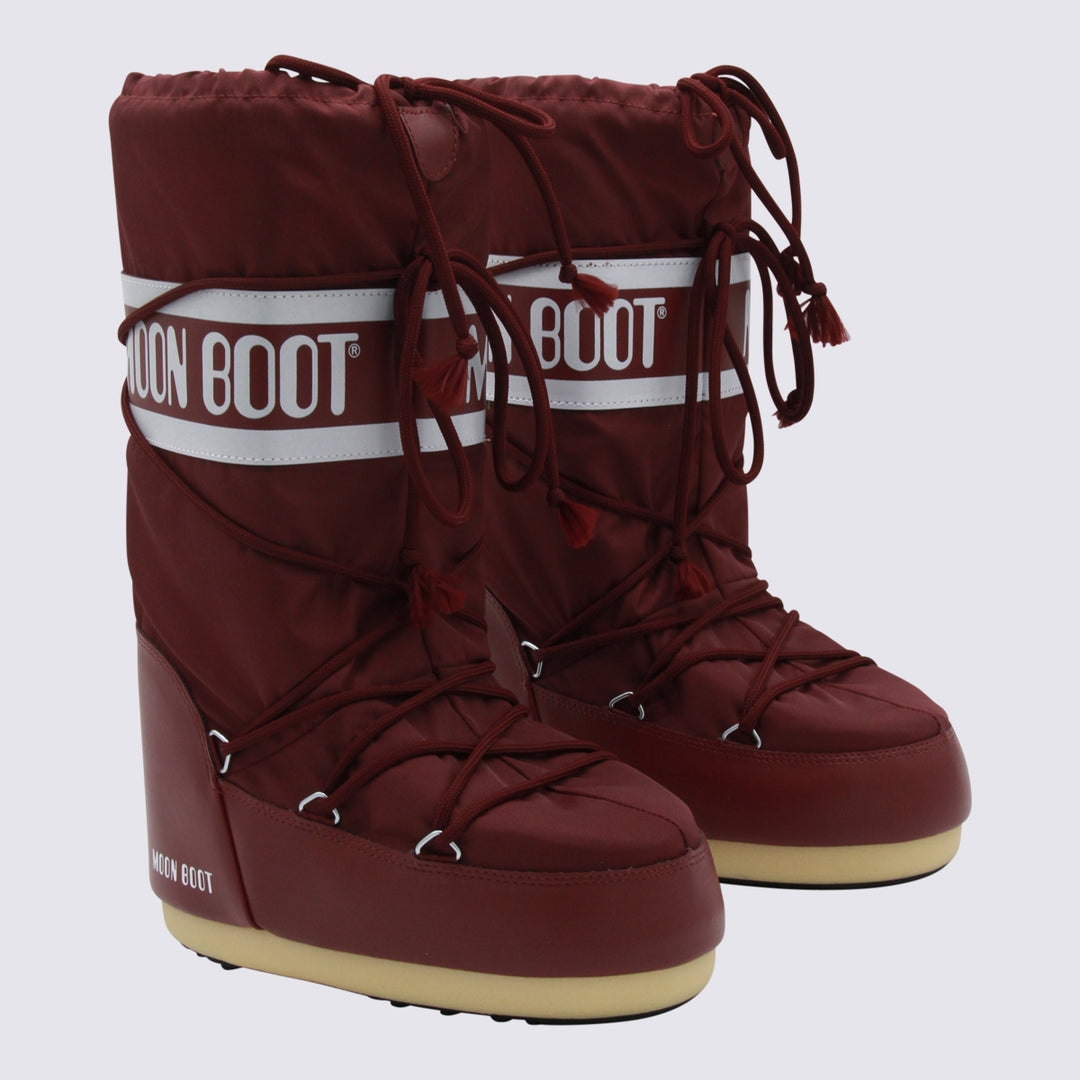 Moon Boot Boots - BURGUNDY | 0cd5520ebceaca2e536b15ee8f9e8323419bb883
