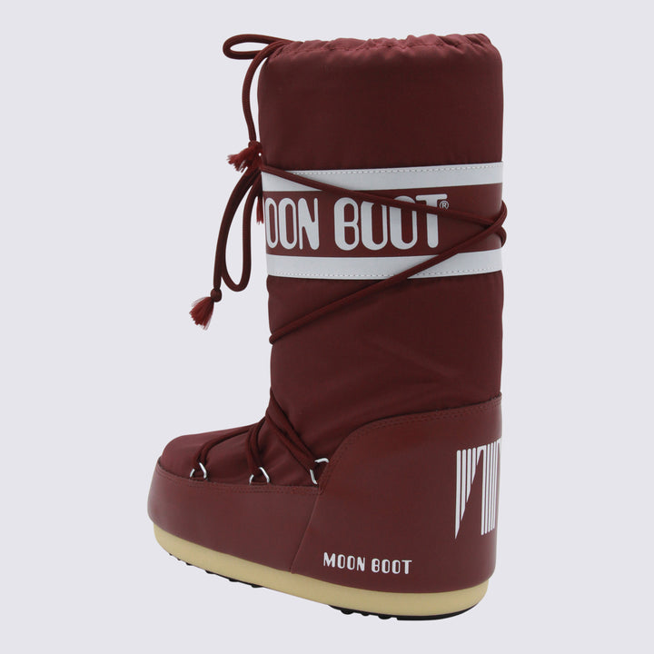 Moon Boot Boots - BURGUNDY | 485a90cc2f942a48f582f23e13be5077720f7268