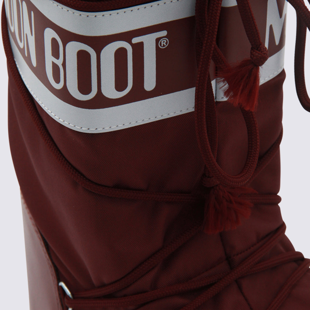 Moon Boot Boots - BURGUNDY | fcf634934994eaca58592b700f976e315f13b9e4