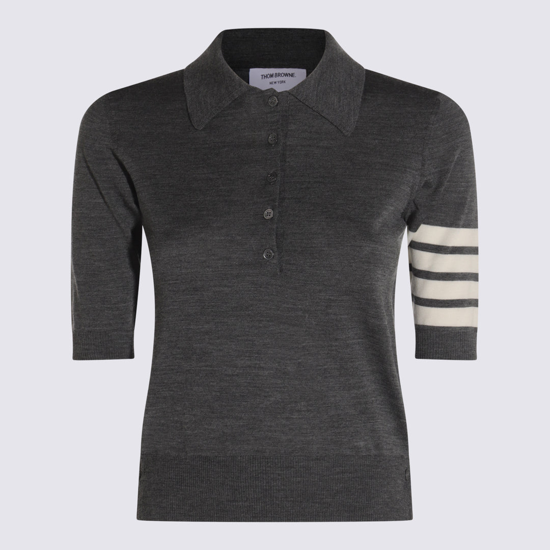Thom Browne Sweaters - MED GREY | aa27b22156702f2f315fe818f319d8d9354c0e69