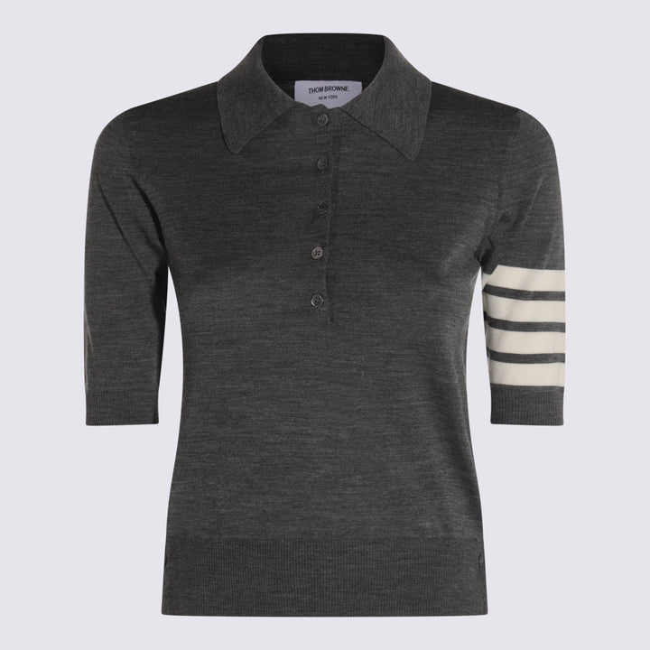 Thom Browne Sweaters - MED GREY | aa27b22156702f2f315fe818f319d8d9354c0e69