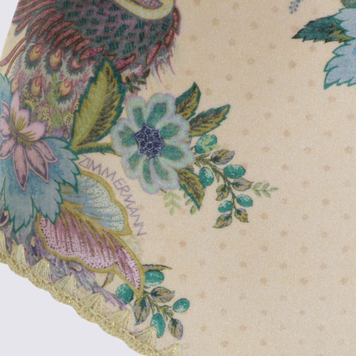 Zimmermann Sea clothing - CREAM SCARF FLORAL | 23055013e1869dfe87917b305a3394d2b822c0ad