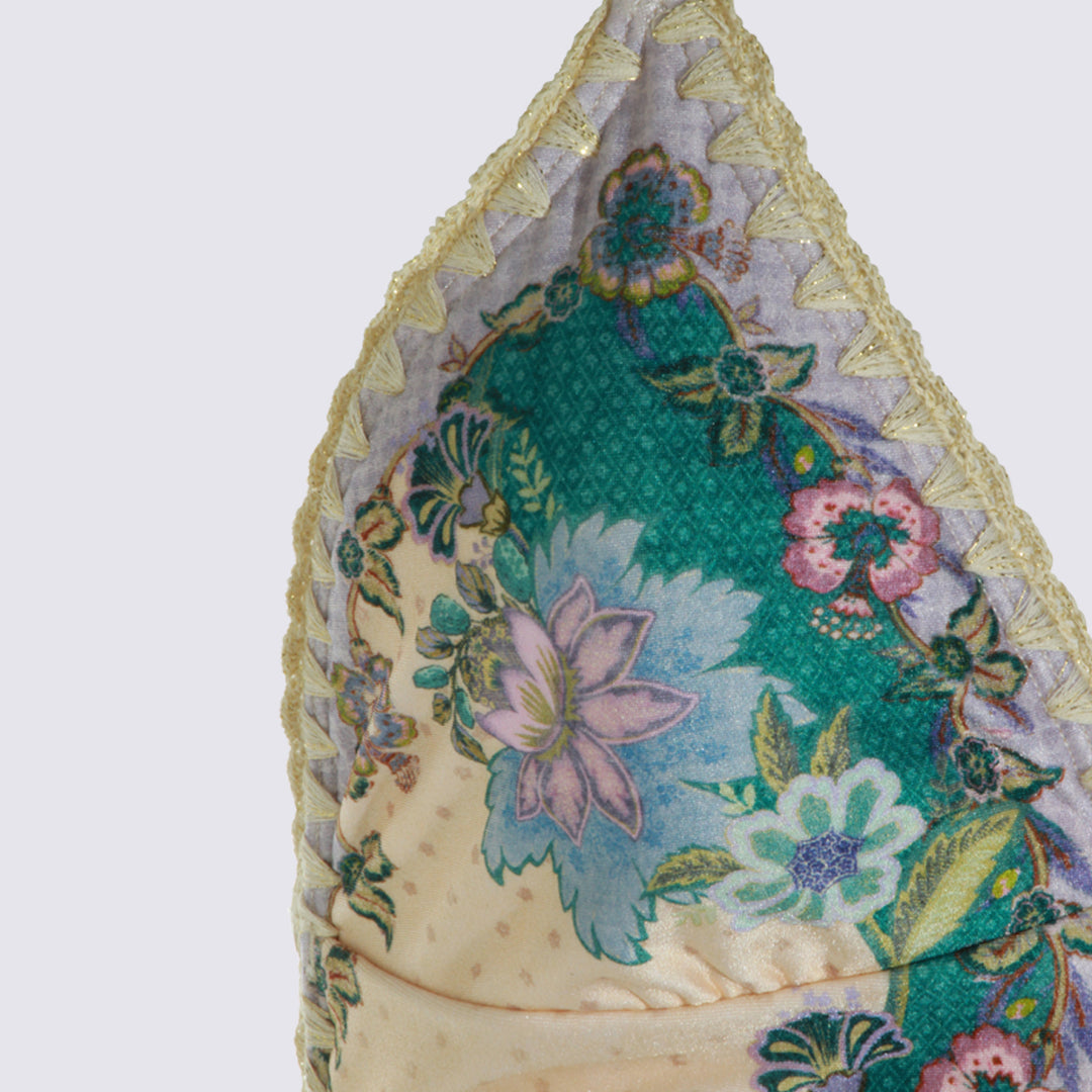 Zimmermann Sea clothing - CREAM SCARF FLORAL | 4b4024e0d8b304862442a364f2d548335a3e6dbc