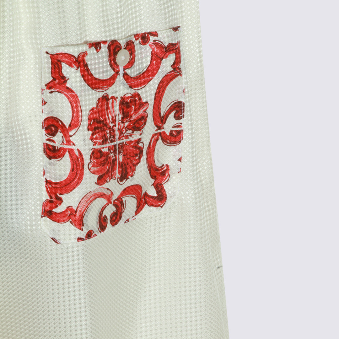 Dolce & Gabbana Shorts - RED-WHITE | 61874e7f3d6da428ce8cbec7e30b99f4d52933ce