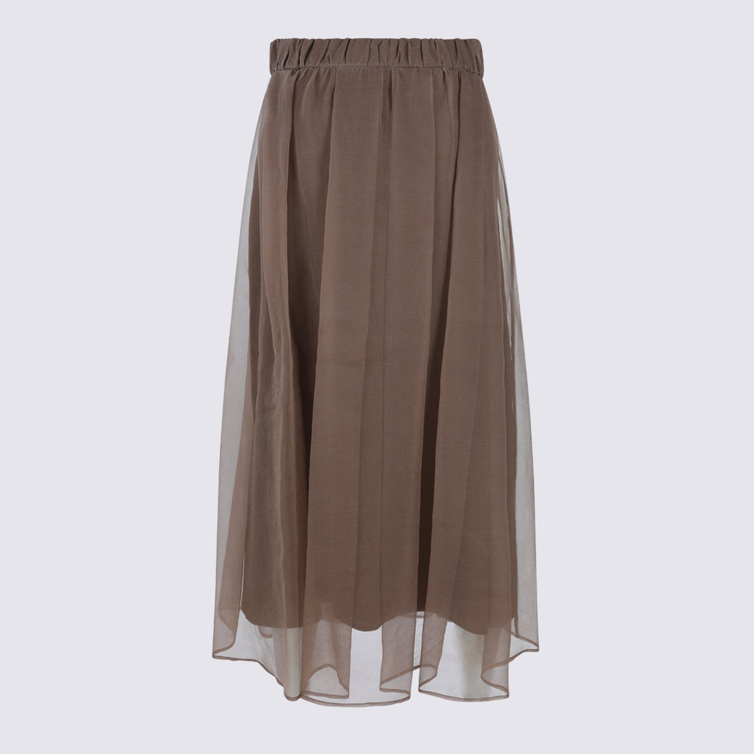 Brunello Cucinelli Skirts - SIGARO | a87c40a81f9a7064366d3092aa0d0c135e77da06