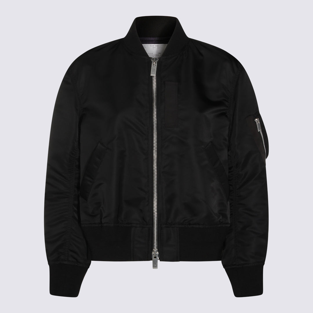 Sacai Jackets - Black | 331f1fd0667ae9a4c85baf9510d014419e970348