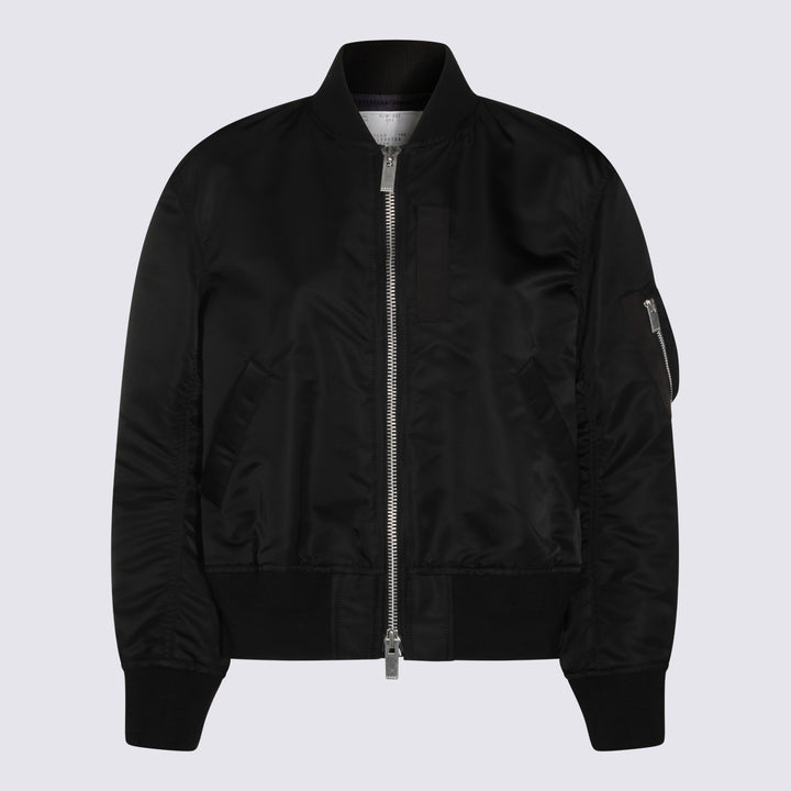 Sacai Jackets - Black | 331f1fd0667ae9a4c85baf9510d014419e970348
