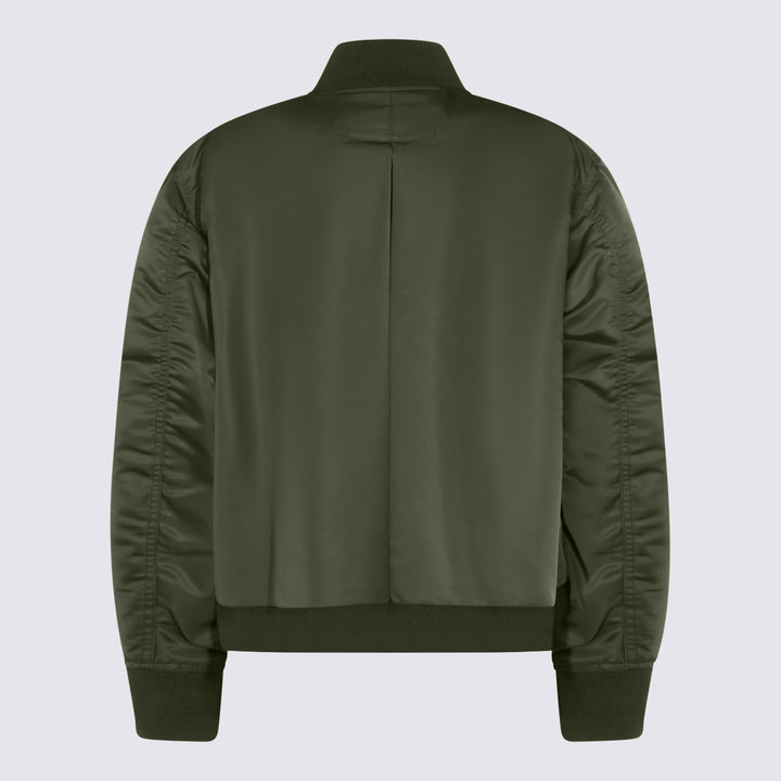 Sacai Jackets - Khaki | 48dc08b5bf3f1e97885156f413743d64052bd525