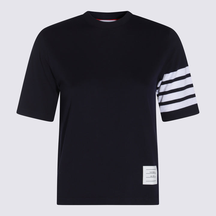 Thom Browne T-shirts and Polos - Navy | 785bdefbf8eb200ed669e429b69aed4d54774781