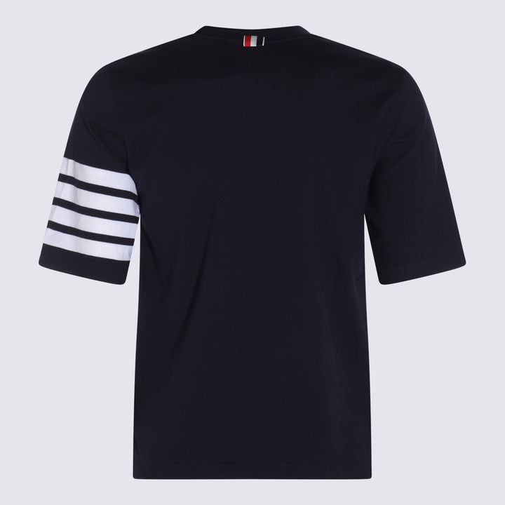 Thom Browne T-shirts and Polos - Navy | 5f75e7e195ecec9898f2e6550f52aaa1b9b00b53
