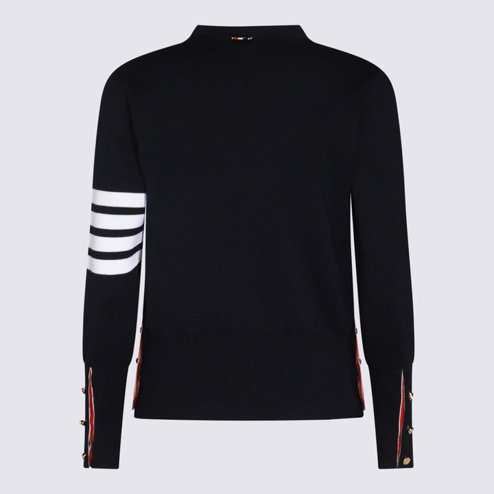 Thom Browne Sweaters - Navy | 248d3655a4135fe3d7ddf7f82b6703a40ef8aef2