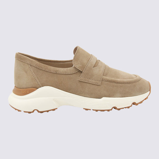 Flat Shoes Tabacco Chiaro