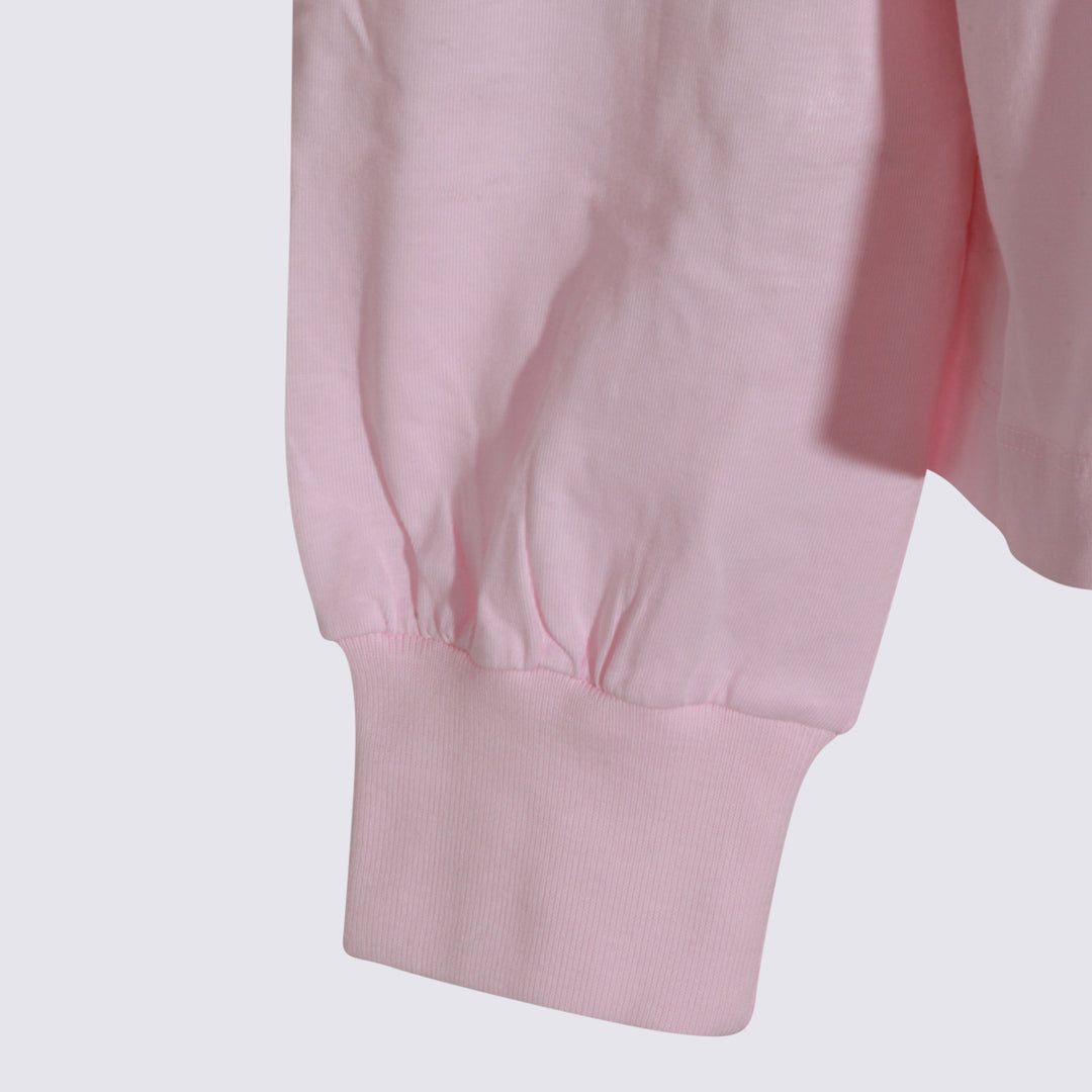 Ganni Sweaters - CHALK PINK | ad58d905f21a11e4cde9071b46ce57604fe6ae01