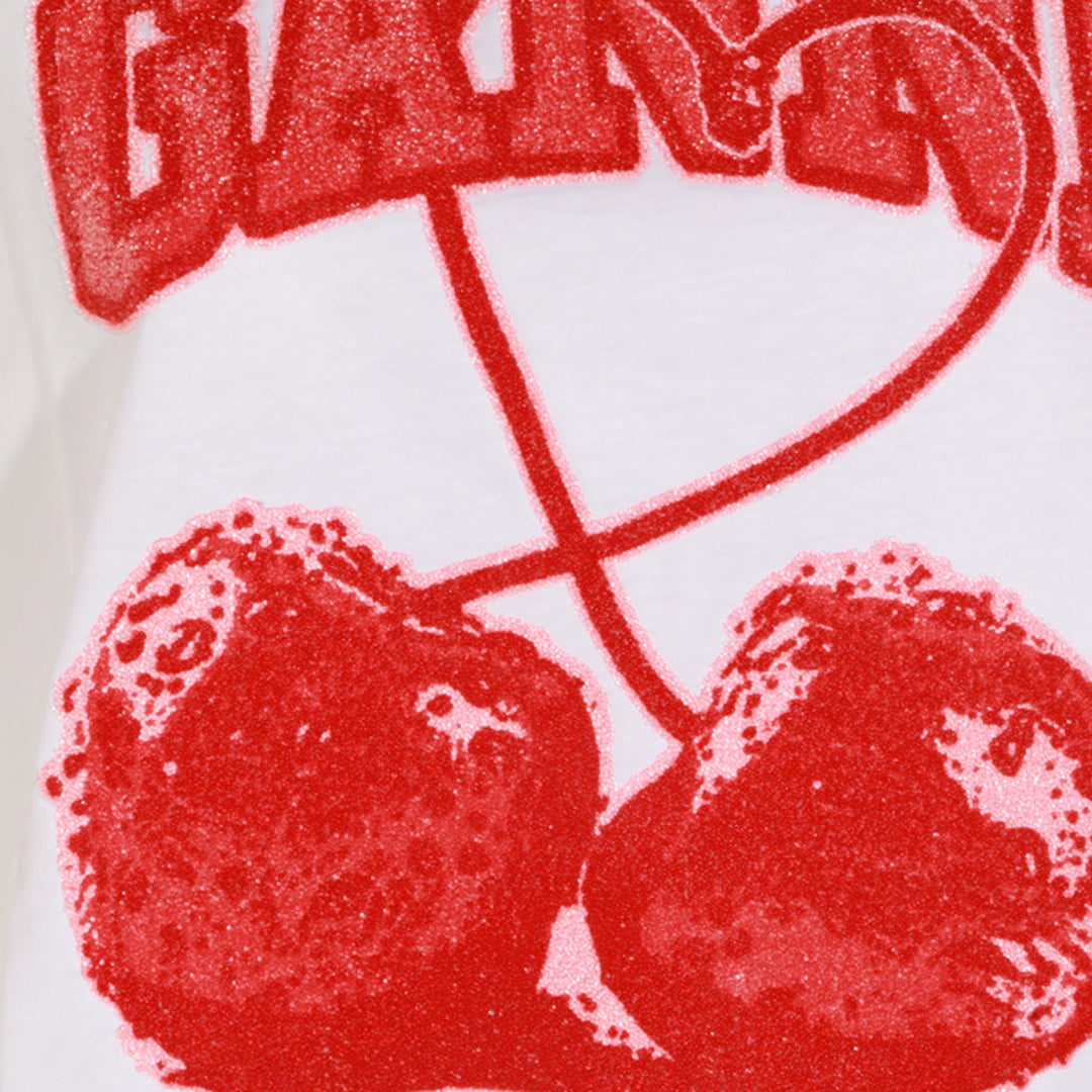 Ganni T-shirts and Polos - Bright White | 51db34906f00ff24359ab0c36629a402f9af814a