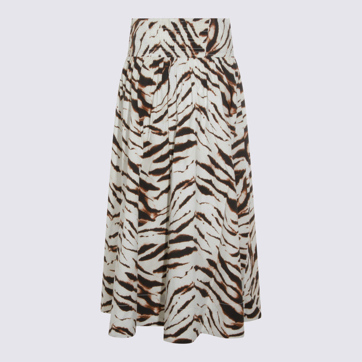 Ganni Skirts - Egret | d4c70c34566c87de39c591a5aed8c67464ab3f42