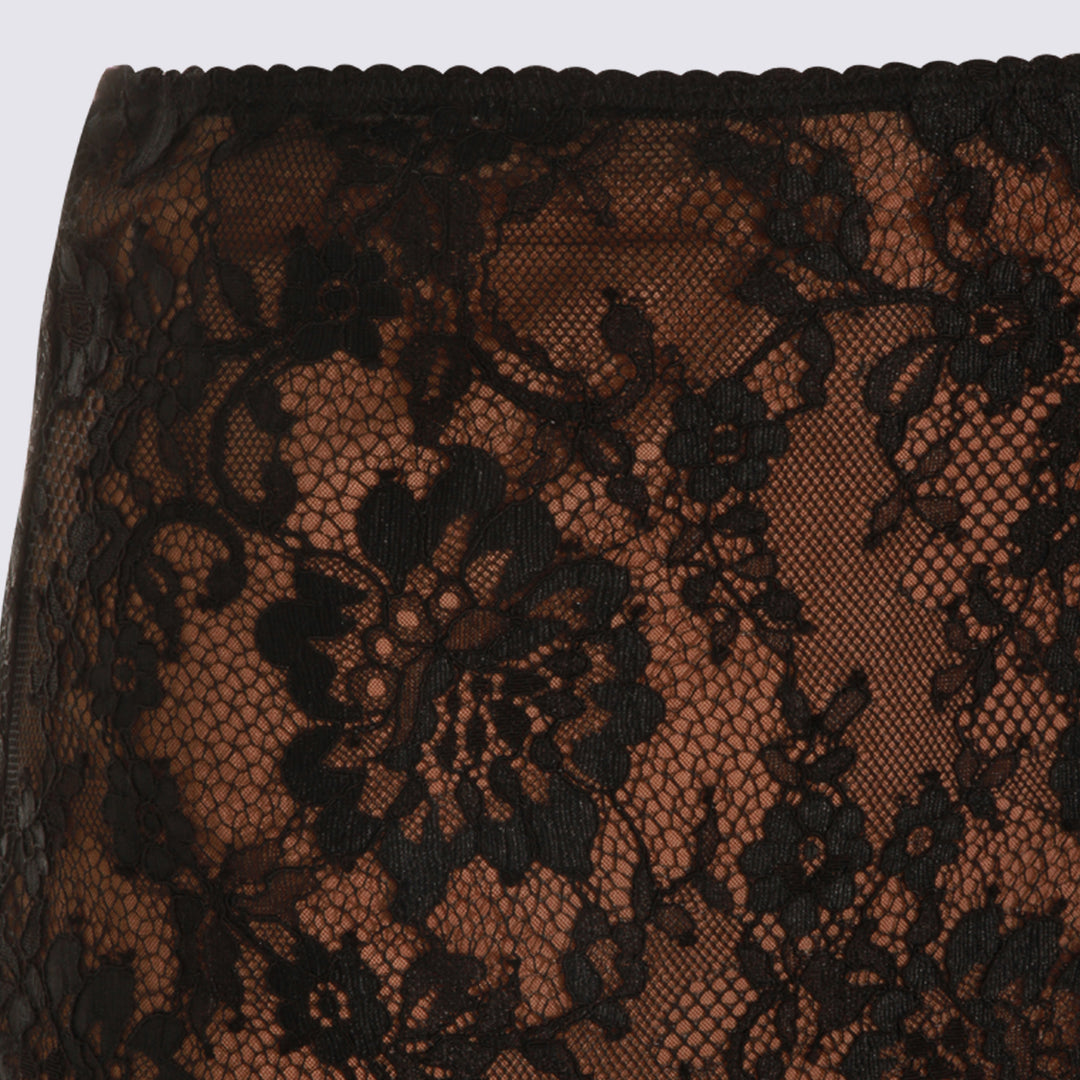 Self-Portrait Skirts - Black | f66b5da52a6866bdf596982fbe2b5890bb30aeb6