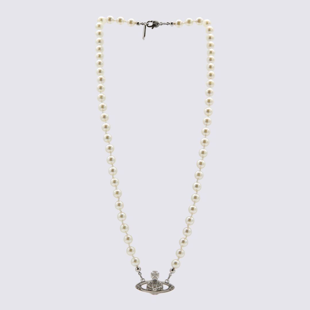 Vivienne Westwood Bijoux - PLATINUM/CREAM PEARL/CRYSTAL | c1b7c3a42ac7641f7f43af4870bf335e406f3ab6