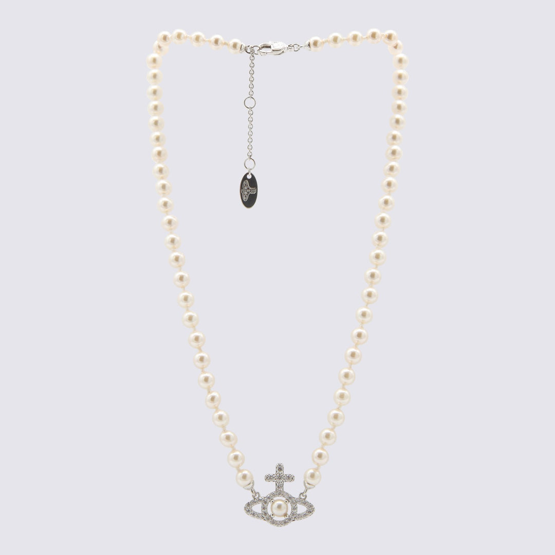 Vivienne Westwood Bijoux - PLATINUM/WHITE/CREAMROSE PEARL | e6be3d778f864233da8eba626823425ceda69a2f