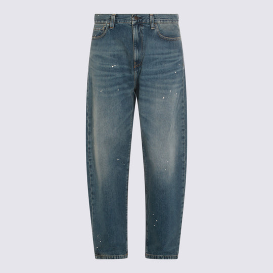 Jeans Destroy Wash Blue