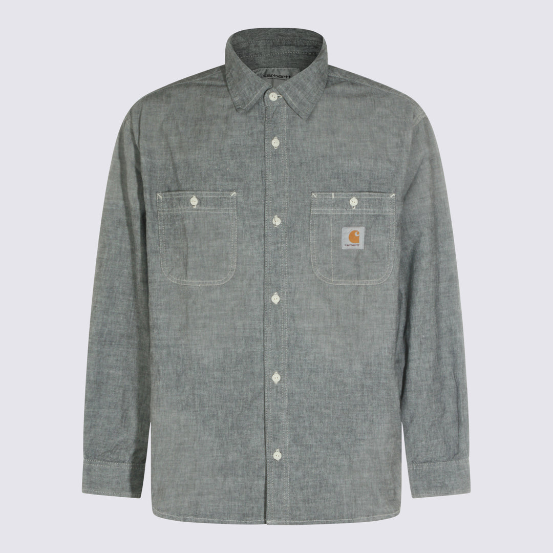 Carhartt Wip Shirts - WORN USED BLACK | 2c6f32326b5b718df536f27c300ec03c29dbd7a8