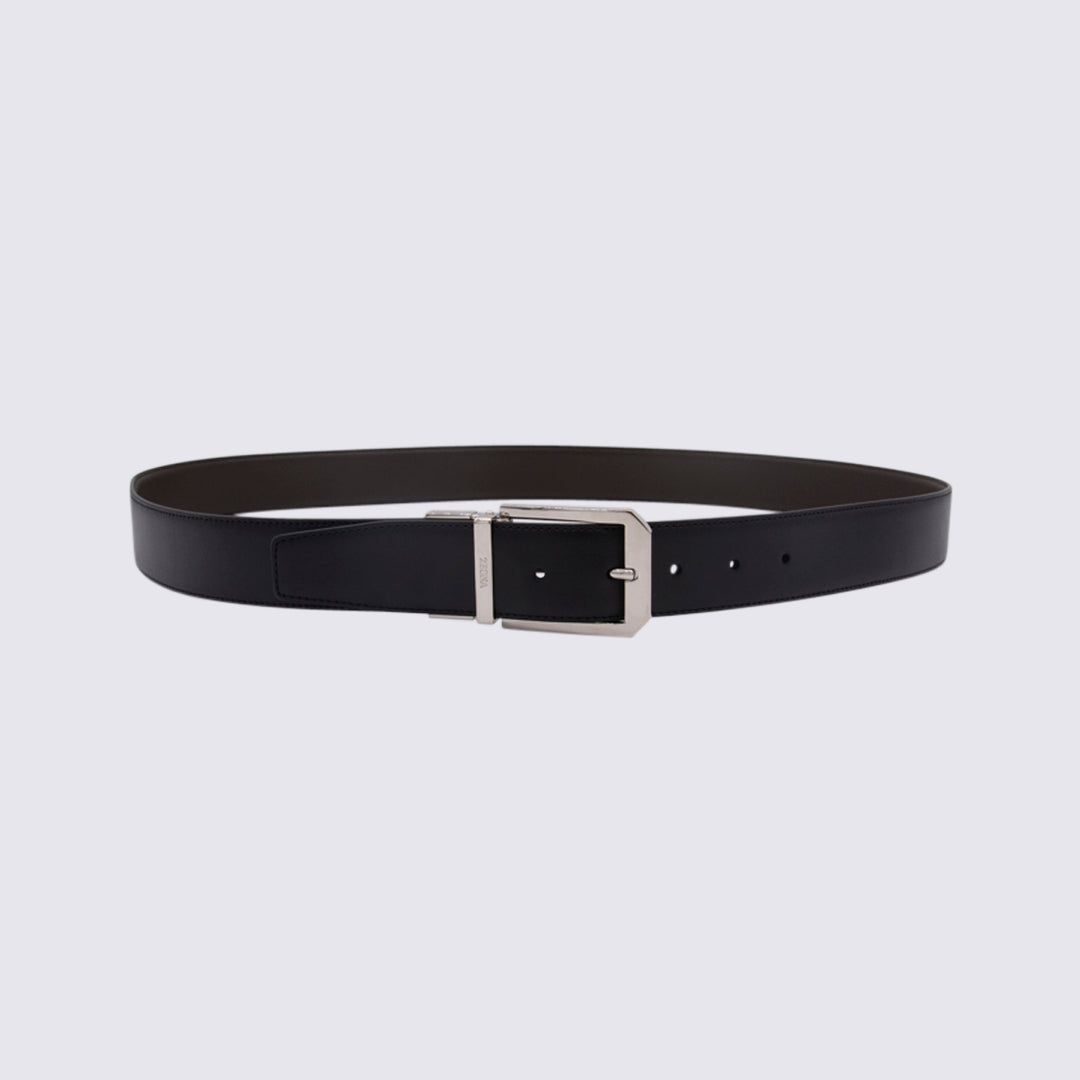 Zegna Belts - Black | 43da77a60e1bd7fc0ff619f80e286296f3919859