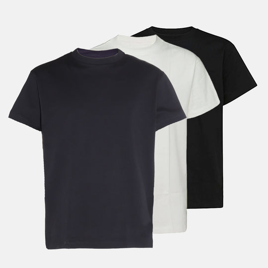 T-Shirts And Polos Black+White+Navy