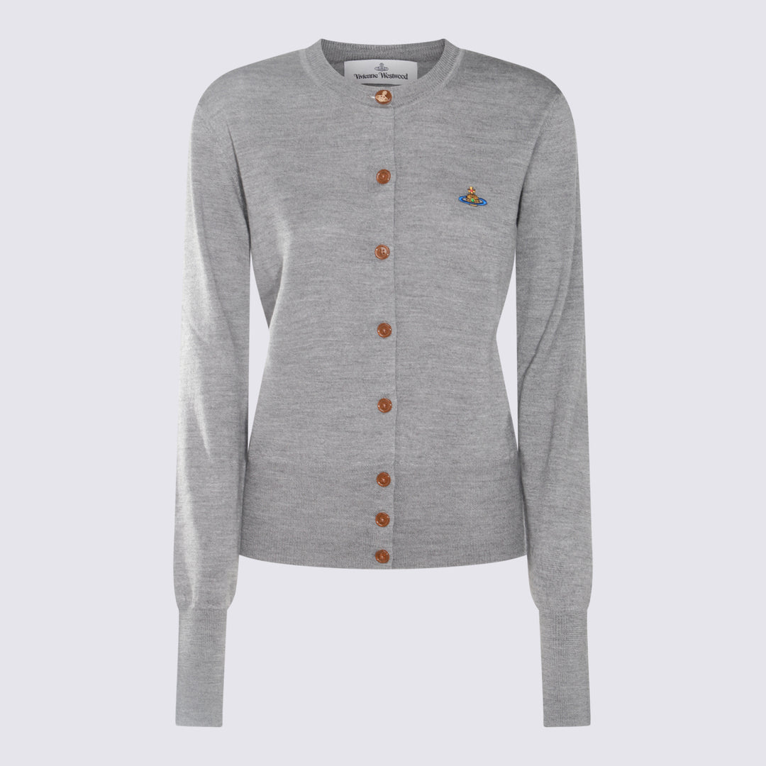 Vivienne Westwood Sweaters - Dark Grey Melange | c78ff3670d899e81d6e8d13611ad94cfce1b4c52
