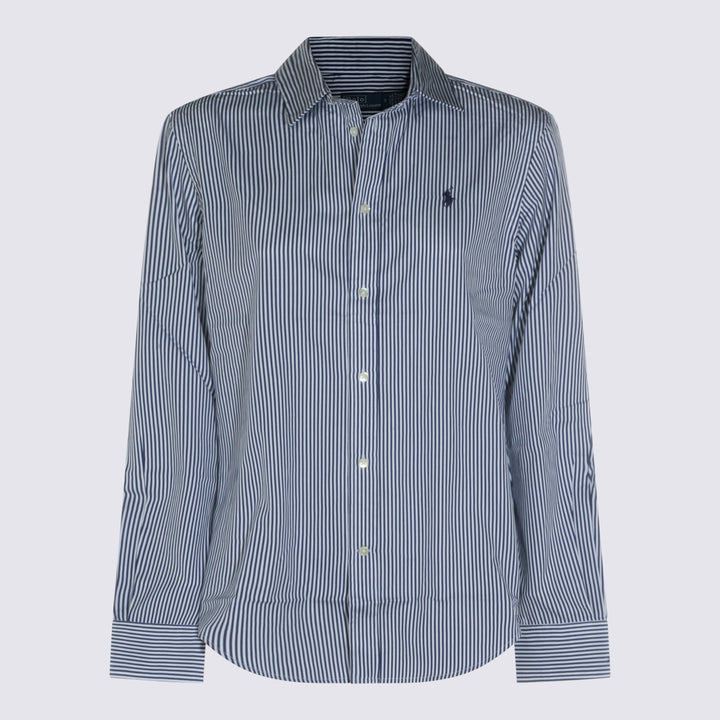 Polo Ralph Lauren Shirts - WHITE/FALL ROYAL | 96b9361f5c10c9ce9b2b4c09762fd470d1565aeb